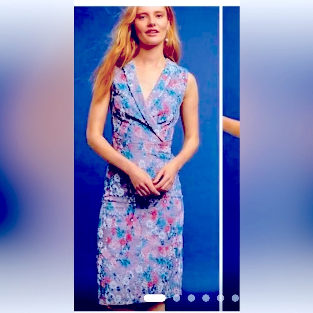 Maeve gorgeous embroidered dress bohemian style. Size 6